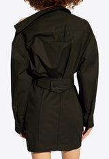 Jacquemus Asymmetric Mini Shirt Dress 243DR094 1519-990