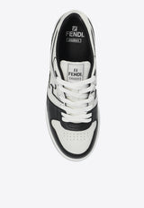 Match Leather Low-Top Sneakers