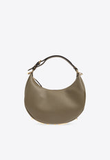 Fendi Small Fendigraphy Leather Hobo Bag 8BR798 A5DY-F1PPR