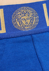 Greca Border Thong with Medusa Motif