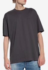 Givenchy Baroque Crown Logo T-shirt Gray BM71J A3YNZ-025