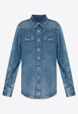 Signature Logo Denim Shirt
