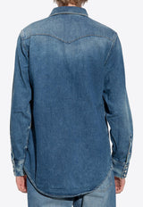 Signature Logo Denim Shirt