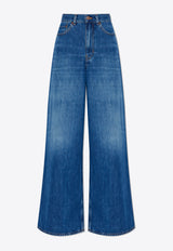 Chloé High-Waisted Wide-Leg Jeans CHC24ADP02 150-402