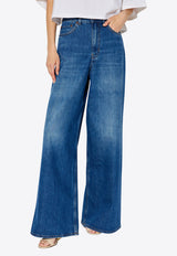 Chloé High-Waisted Wide-Leg Jeans CHC24ADP02 150-402