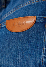 Chloé High-Waisted Wide-Leg Jeans CHC24ADP02 150-402