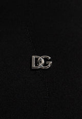 DG Logo Sleeveless Midi Dress