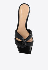 Amour 55 Leather Heeled Mules