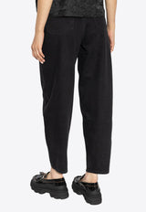 GANNI Jeans with logo Black J1642 6432-006