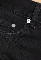 GANNI Jeans with logo Black J1642 6432-006
