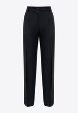 Wool Flared Pants