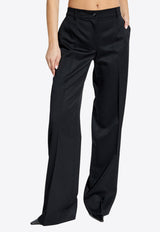 Wool Flared Pants