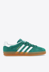 Adidas Originals Gazelle Indoor Suede Low-Top Sneakers Green JI2062 F-COLLGREEN FTWWHT GUM