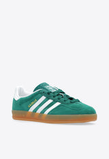 Adidas Originals Gazelle Indoor Suede Low-Top Sneakers Green JI2062 F-COLLGREEN FTWWHT GUM