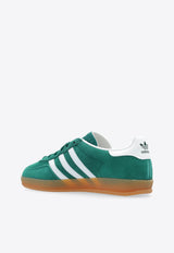 Adidas Originals Gazelle Indoor Suede Low-Top Sneakers Green JI2062 F-COLLGREEN FTWWHT GUM