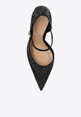 Rania 105 Mary Jane Crystal Pumps