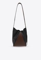 Max Mara MM Logo Leather Bucket Bag MMBUCKETM 2424516051-007