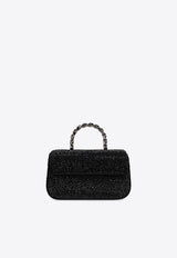 Versace Mini Crystal La Medusa Top Handle Bag 1013439 1A06487-1B00E