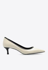 Double T 45 Leather Pumps