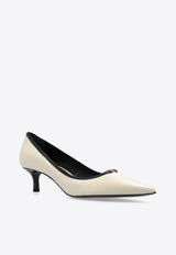 Double T 45 Leather Pumps