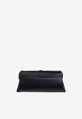 Ferragamo Small Front-Flap Leather Crossbody Bag 219794 FL M 777229-NERO