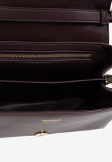 Ferragamo XS Front-Flap Leather Crossbody Bag 219795 FL S 777237-OXBLOOD