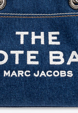 Small Denim Chain Tote Bag