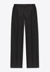 Wide-Leg Tailored Pants