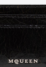 Alexander Mcqueen Logo Print Leather Cardholder 805063 1AAUE-9769