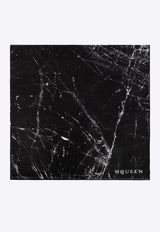 Alexander Mcqueen Smashed Screen Printed Scarf 808537 4105Q-1078