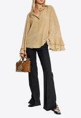 Chloe Silk shirt Beige CH24WHT75 117-23X