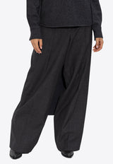 Oversized Tailored Wool Pants