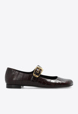 Chloe Ballerinas Polly Brown CHC24W07B OP-28X