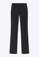 Alexander Mcqueen Tailored Bootcut Wool Pants 808653 QJADK-1000