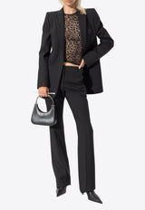 Alexander Mcqueen Tailored Bootcut Wool Pants 808653 QJADK-1000