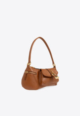 99 Shoulder Bag in Grained Leather