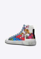 X Disney The Lion King B-Court High-Top Sneakers