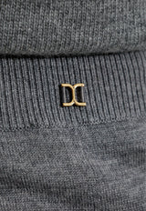 Marci-Plaque Wool Track Pants