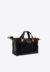 Small Paraty Leather Top Handle Bag