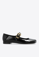 Polly Mary-Jane Ballet Flats in Patent Leather