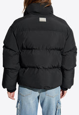 Dolce & Gabbana High-Neck Zip-Up Down Jacket F9S09T GDCMR-N0000