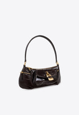 The 99 Croc-Embossed Leather Shoulder Bag