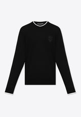 Heraldic DG Logo Patch Sweater