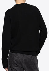 Heraldic DG Logo Embroidered Sweater