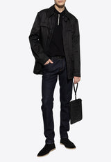 Heraldic DG Logo Patch Polo T-shirt