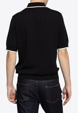 Heraldic DG Logo Patch Polo T-shirt