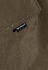 Dolce & Gabbana Zip-Up Hooded Parka Jacket G046KT FUS1W-M3727