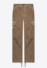 Wide-Leg Cargo Pants