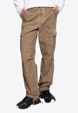Wide-Leg Cargo Pants