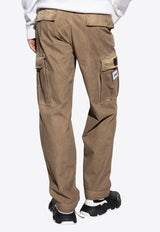 Wide-Leg Cargo Pants
